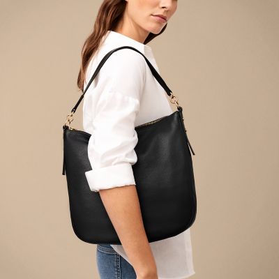 Jolie Leather Hobo Bag