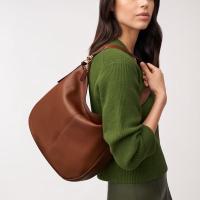 Jolie Leather Hobo Bag