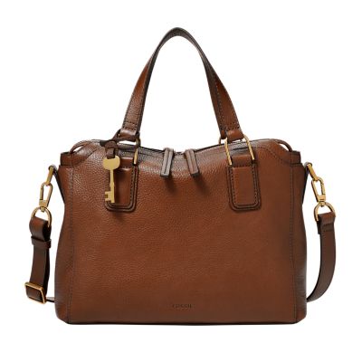 Sac a on sale main fossil marron