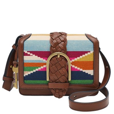 Fossil Femmes Sac porté croisé Wiley -Multicolore