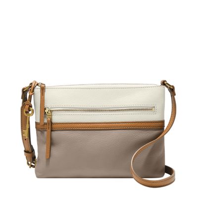 Fossil – Fiona Small Satchel Pale Gold Metallic