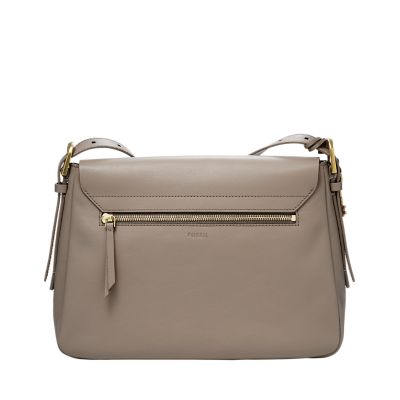 Rosie Pebbled Leather Flap Camera Bag