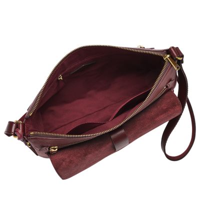 Fossil kinley deals crossbody fig