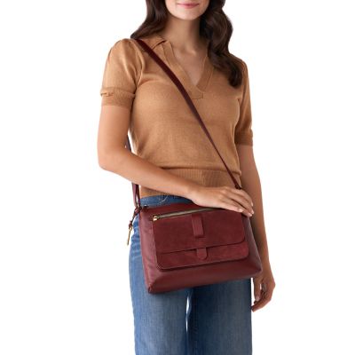 fossil kinley medium crossbody bag for Sale Up To OFF 61