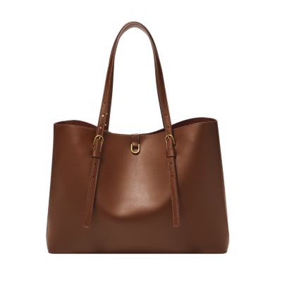 Tecovas | Leather Tote Bag | Medium Brown