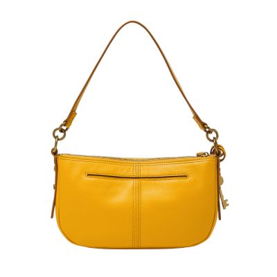 Fossil yellow bag hot sale