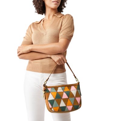 Fossil sale patchwork crossbody