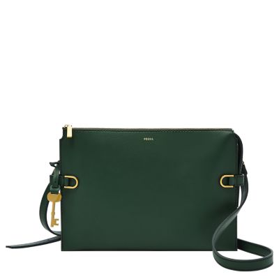 Kier Cactus Leather Crossbody