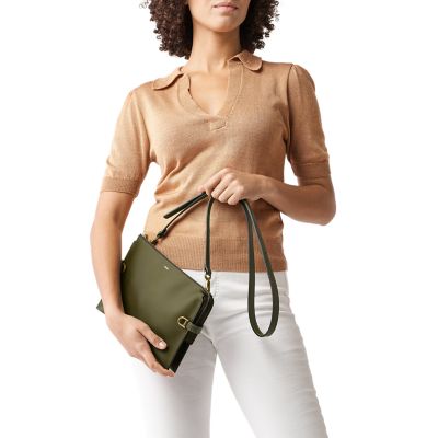 Kier Vegan Cactus Crossbody - ZB1697376 - Fossil