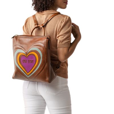 Sac dos Parker Cedella Marley x Fossil en dition limit e pour