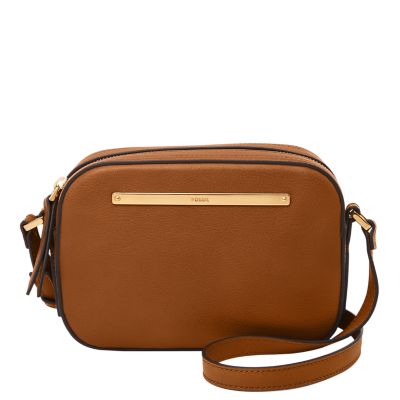 Leather Crossbody Bag With Strap Camera Bag With Pocket 