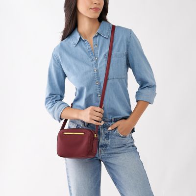 Fossil cross body hot sale bag sale