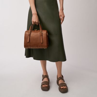 Carlie Leather Satchel