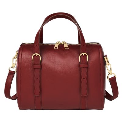 Carlie Leather Satchel