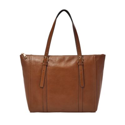 Carlie Leather Tote - ZB1773200 - Fossil