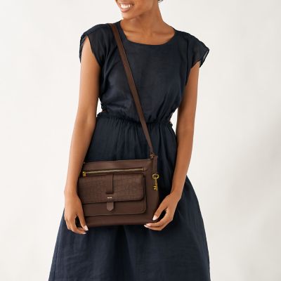 Fossil kinley medium hot sale crossbody bag