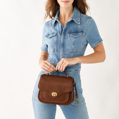 Top Handle Crossbody Bag