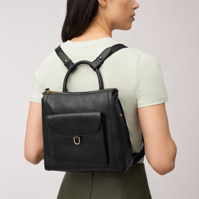 Parker Leather Small Backpack