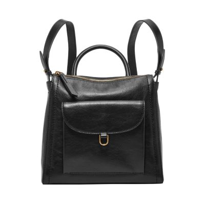 Black Handbags And Black Leather Handbags - Fossil