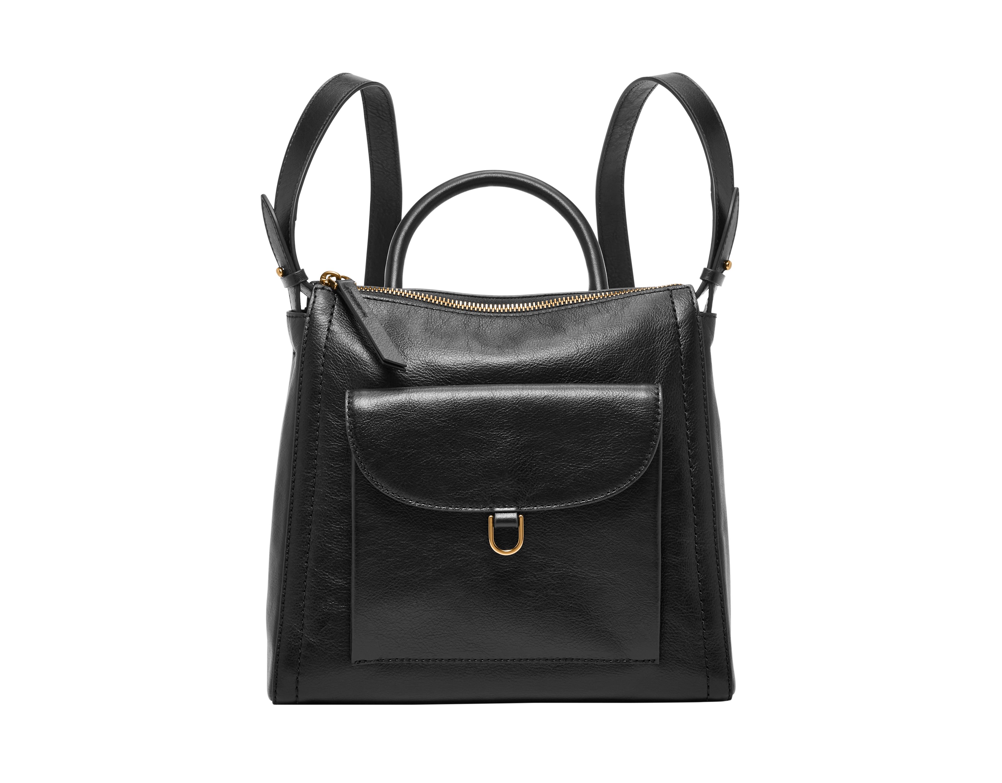 Parker Leather Small Backpack