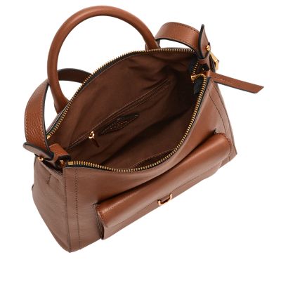 Fossil cheap aida satchel