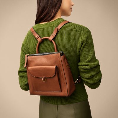 Backpacks For Women: Ladies' Leather Backpack Purse Collection - Fossil CA