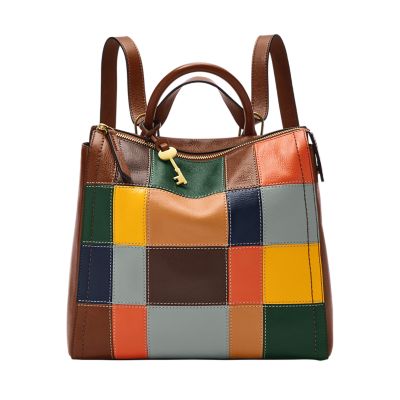 Women's Midsize patchwork backpack I