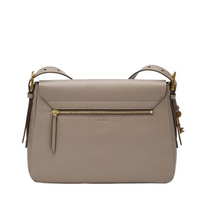 Harper Leather Large Flap Crossbody Bag