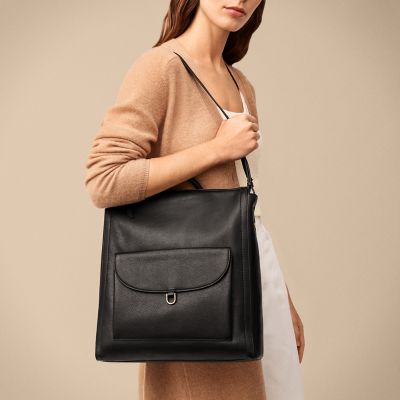 Parker leather shoulder on sale bag