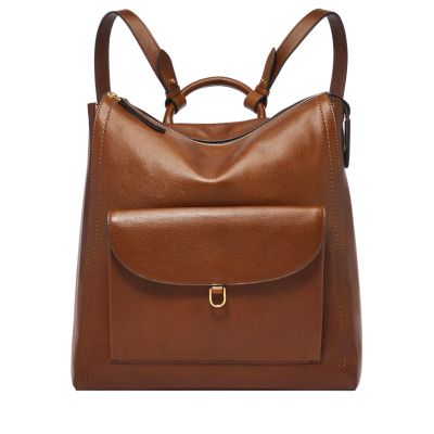 Designer backpack purse outlet leather