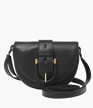 Harwell Leather Small Flap Crossbody Bag