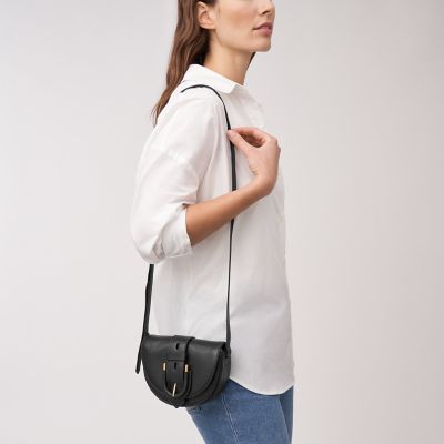 FOSSIL Harwell Leather Small Flap Crossbody Bag | Mall of America®