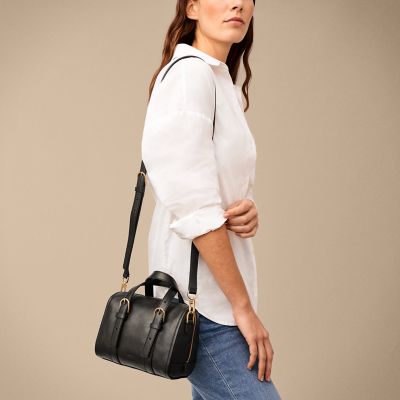 Carlie Leather Mini Satchel