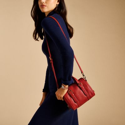 【新品未使用】FOSSIL フォッシル Satchel Bag Carlie Carlie Satchel - ZB11087998 - Fossil
