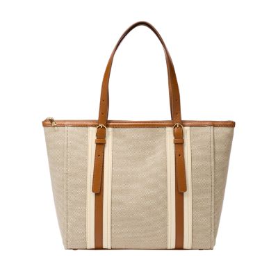 Fossil tote bag outlet sale