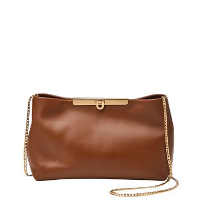 Fossil 2025 leather clutch