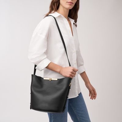 Fossil bucket deals handbags