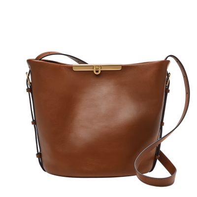 Leather Bucket Bag