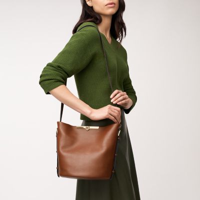 Fossil on sale bucket bag