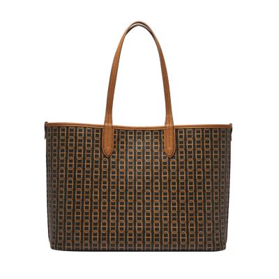 Buy ALL FOR YOU GREEN BROWN TOTE BAG for Women Online in India