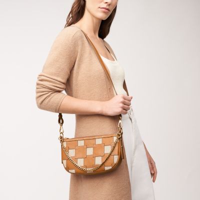 Jolie Leather Baguette Bag