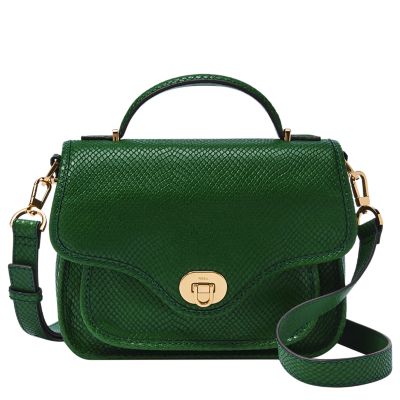 fossil heritage top handle crossbody