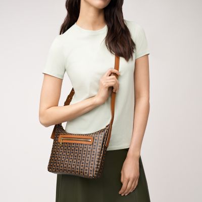 Fossil Cecilia Top Zip Crossbody Bag