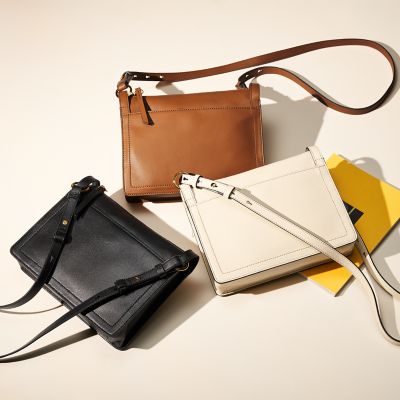 Taryn Leather Crossbody Bag