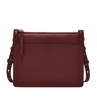 Fossil cross cheap body purse