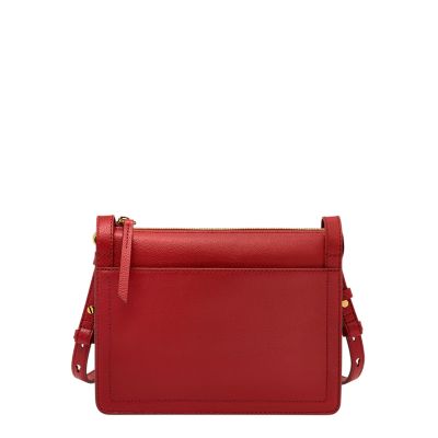 Red fossil bag sale