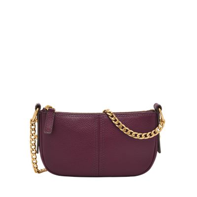 Fossil violet crossbody sale