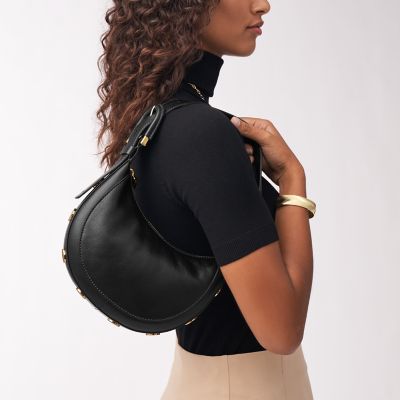 Sac demi-lune Harwell en cuir