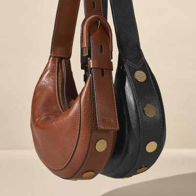 Harwell Leather Crescent Bag