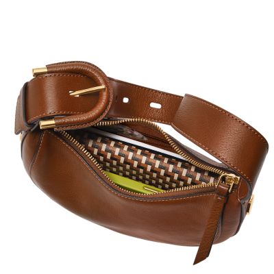 Harwell Leather Crescent Bag - ZB1916200 - Fossil